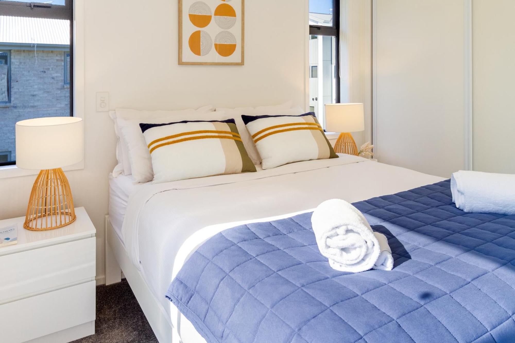 Escape At The Park: 1 Bed 1 Bath W/Carpark Apartment Christchurch Bagian luar foto
